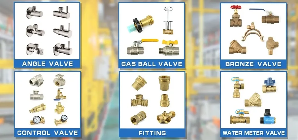 Brass tee fittings